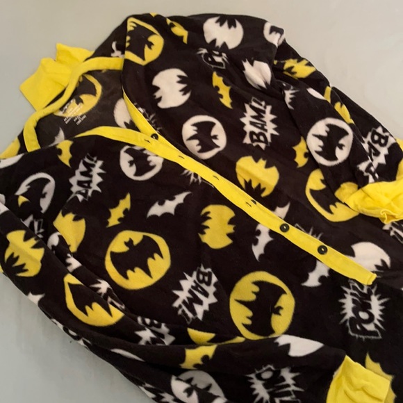 Batman Other - Batman one piece jammies size 2xl